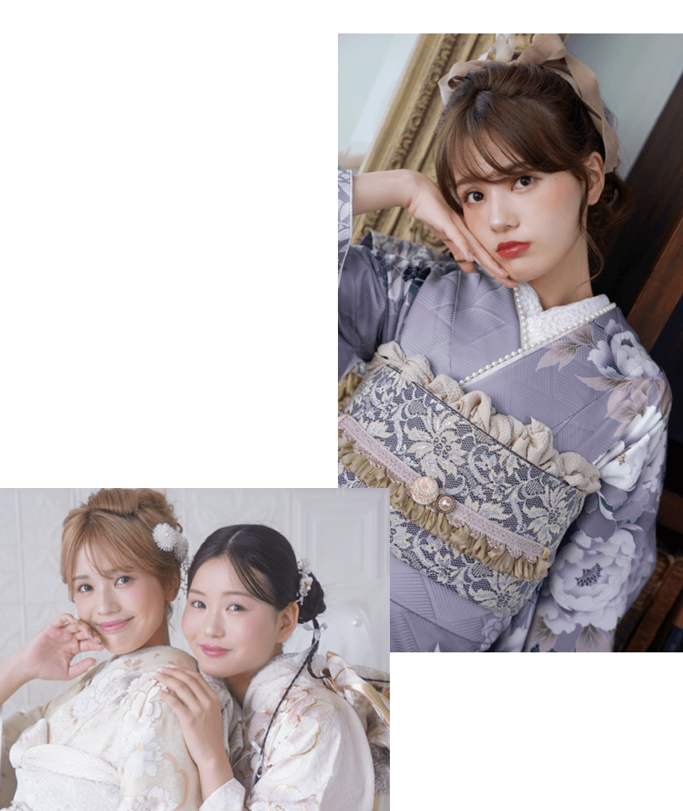 Feminine style振袖
