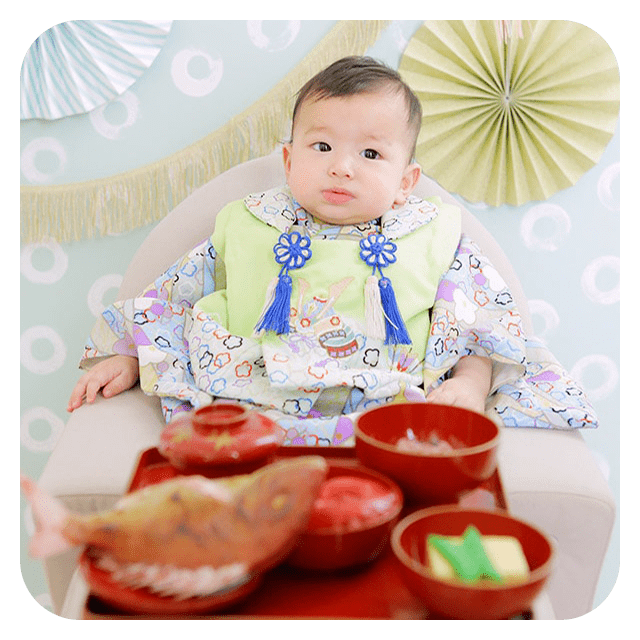 百日祝いと一緒に行う
