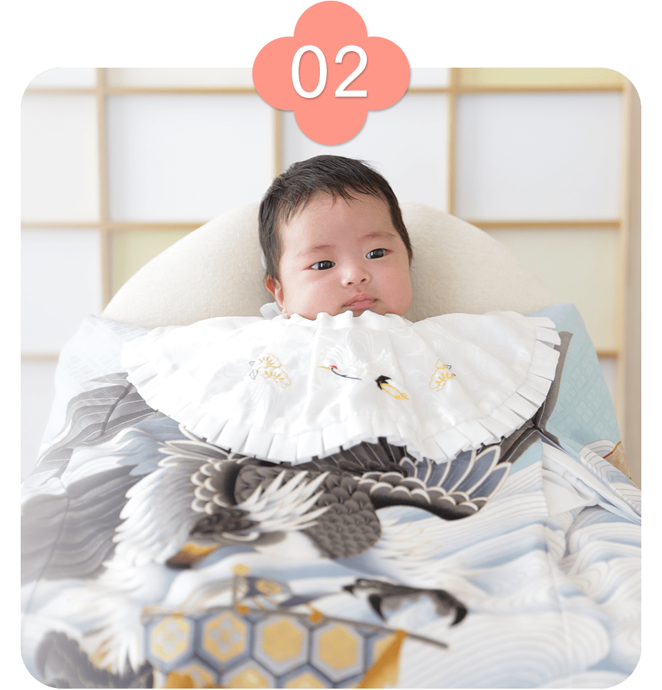 02お宮参り時の祝着レンタル無料