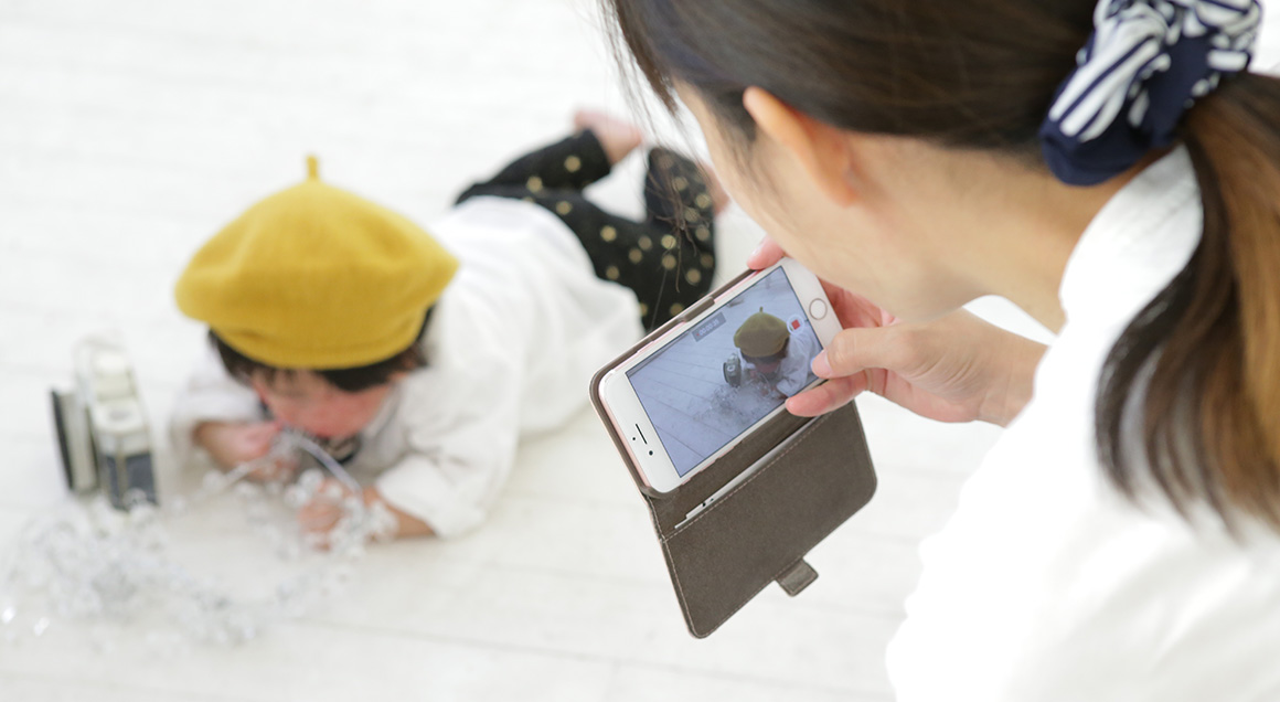 スマホ撮影OK！オフショットも思い出に