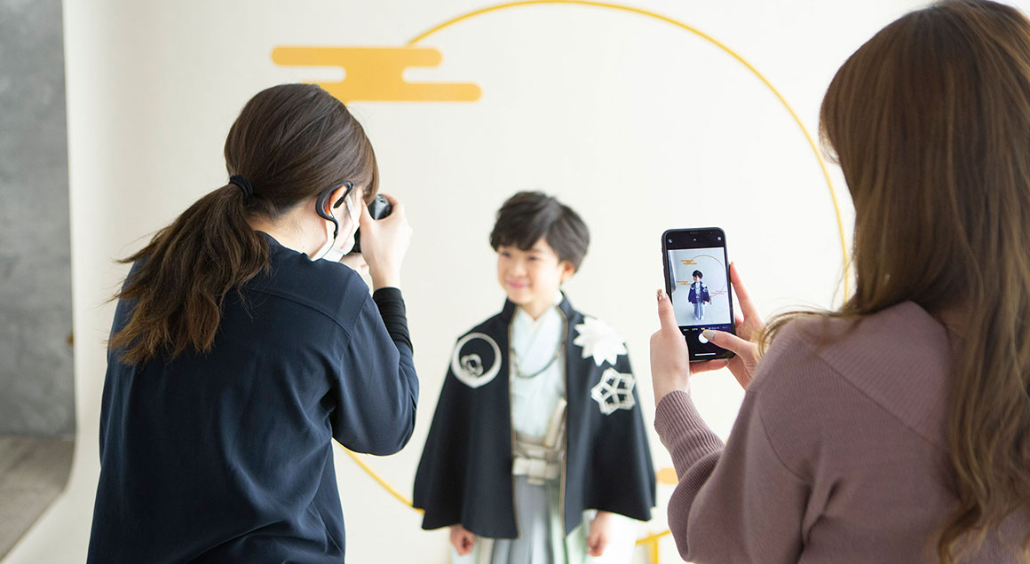 スマホ撮影OK！オフショットも思い出に