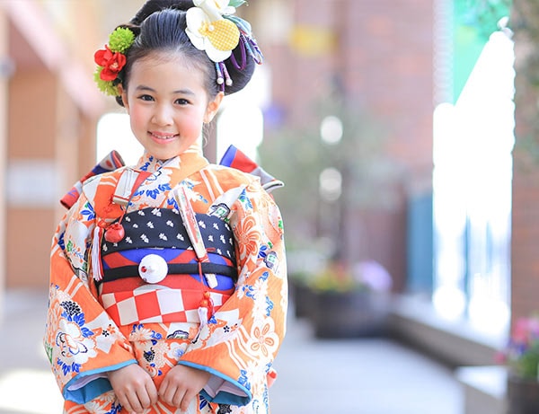 七五三 753 レンタル着物 神社お参り用 写真撮影ならスタジオキャラット