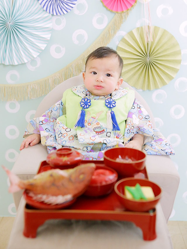 お宮参り・百日祝いのイメージ写真