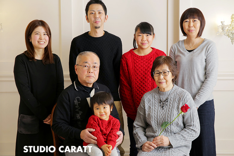 家族の笑顔で私の幸せが充電完了！