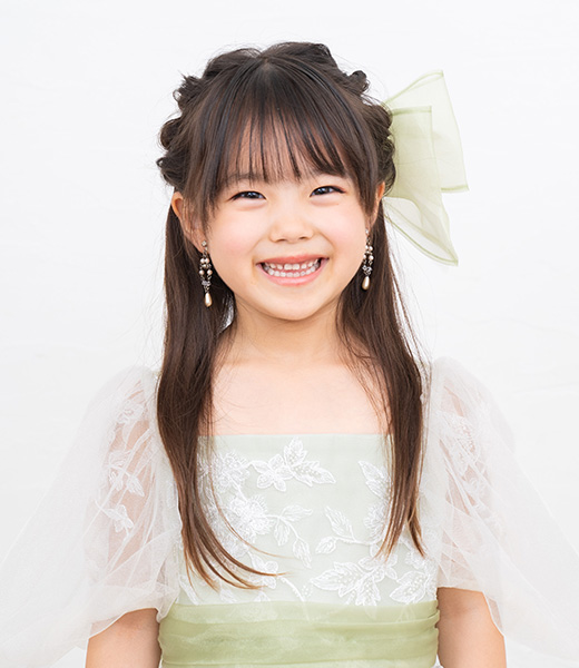 七五三ドレスヘアアレンジ