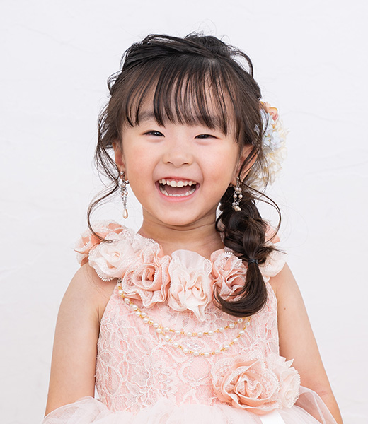 七五三ドレスヘアアレンジ