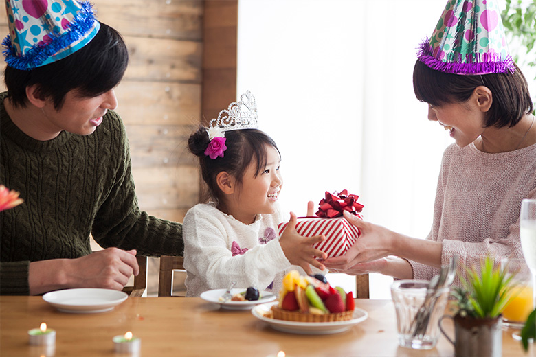 2歳誕生日写真
