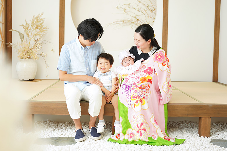 宮参り着物