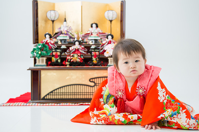 桃の節句女の子