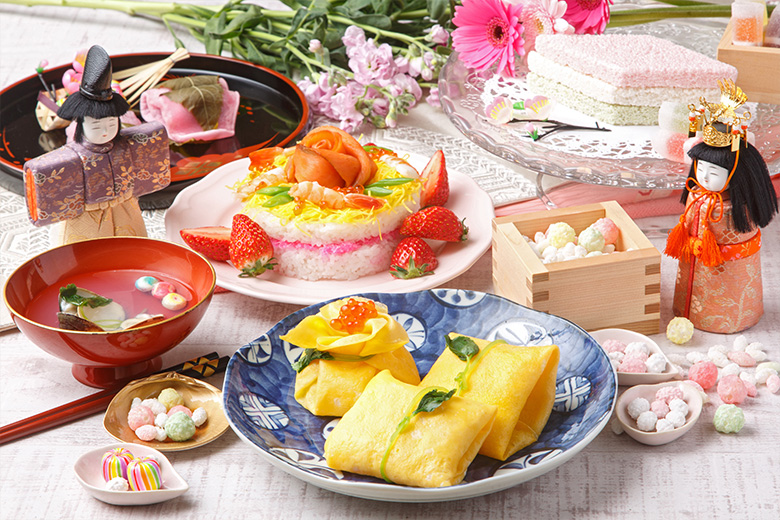 初節句桃の節句のお料理