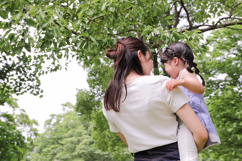 自然でおしゃれな家族写真