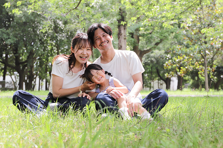 おしゃれな家族写真