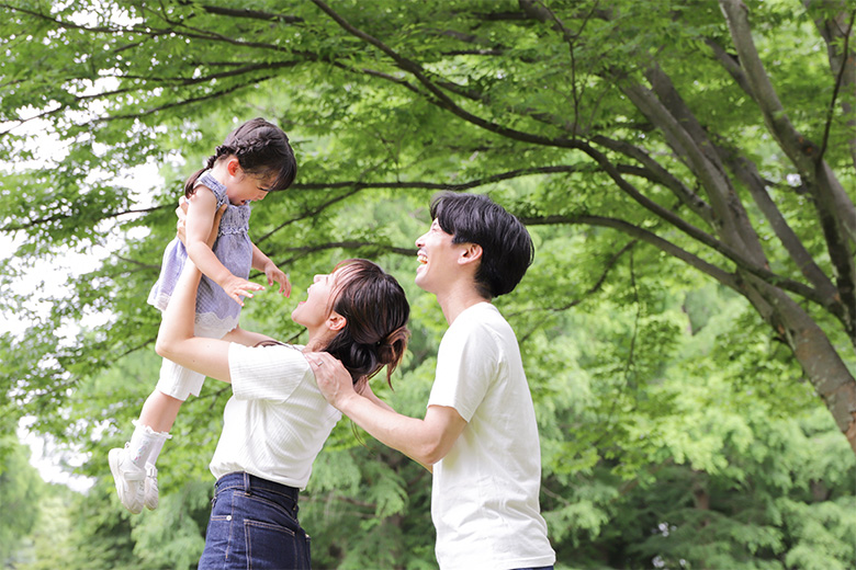 おしゃれな家族写真