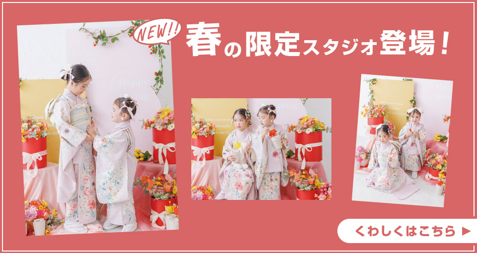 春のスタジオ登場！！！