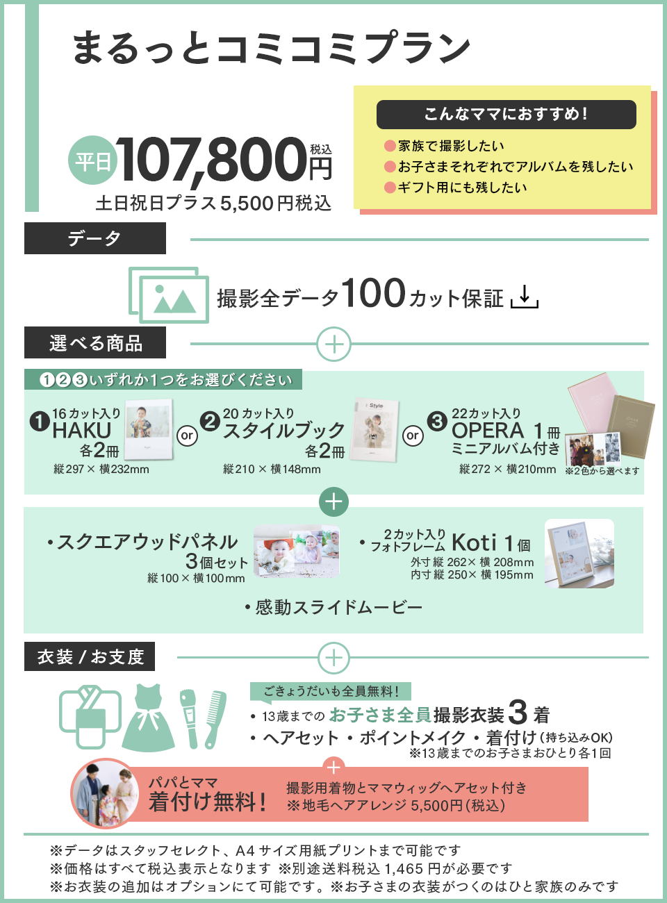 まるっとコミコミプラン